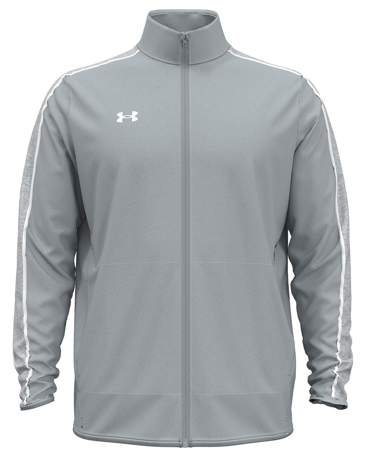 Under Armour Mens Command Full Zip in Grey
