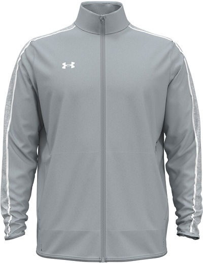 Am image of a Custom Under Armour Mens Command Full Zip in Grey!