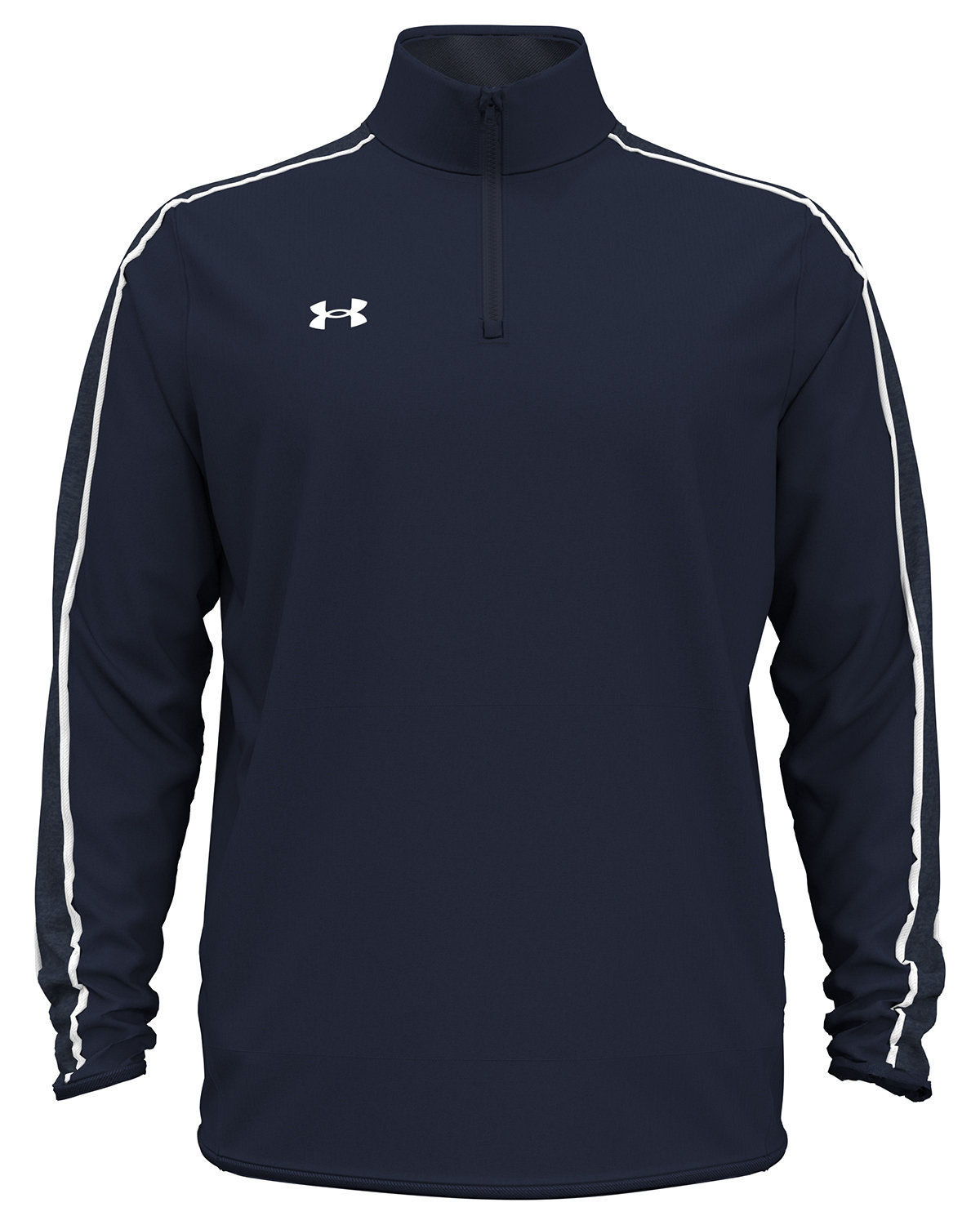 Under Armour Mens Command Quarter Zip in Mid Navy