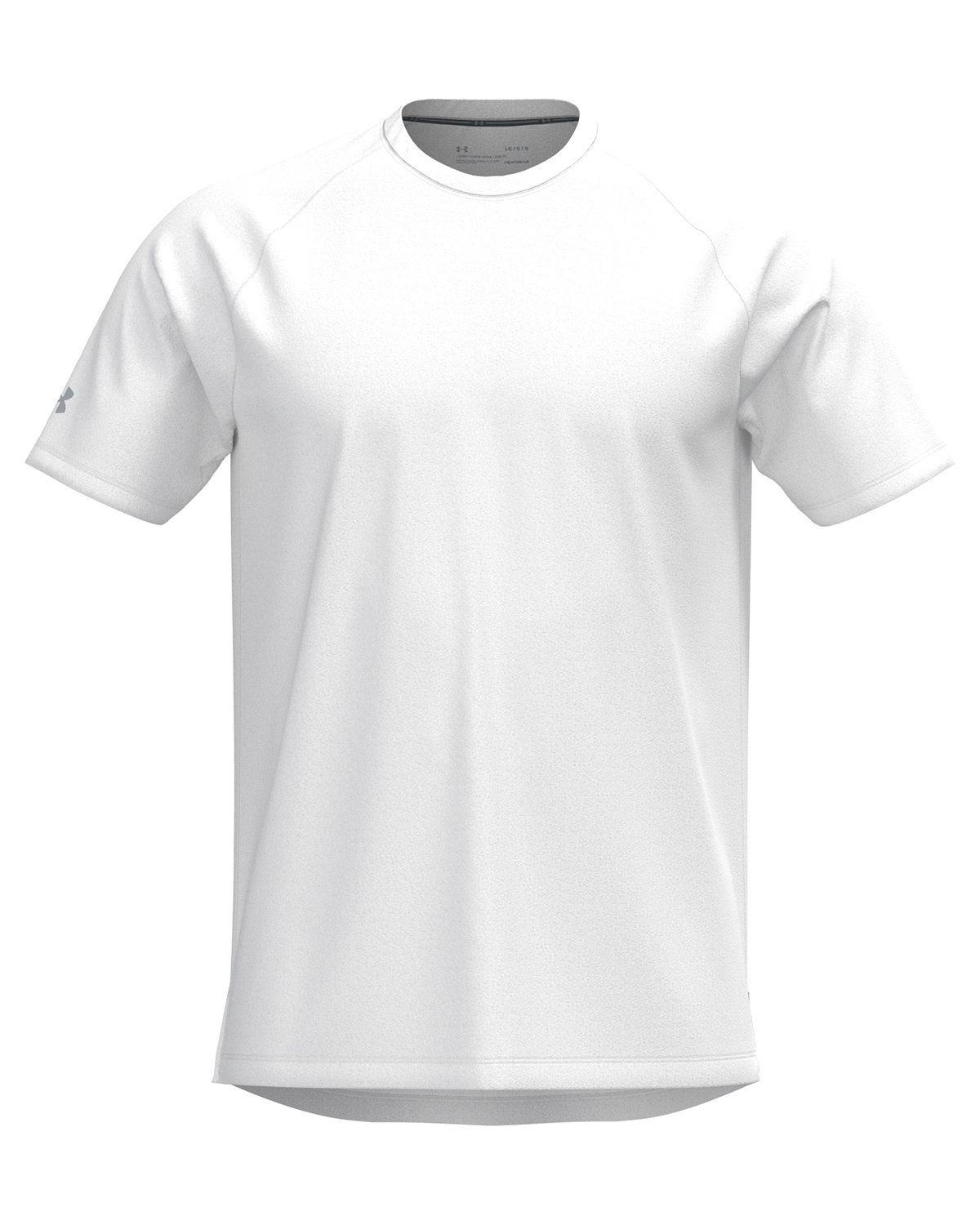 Under Armour Mens Athletic Raglan Shirt in White/Black