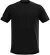 Am image of a Custom Under Armour Mens Athletic Raglan Shirt in Black/White!