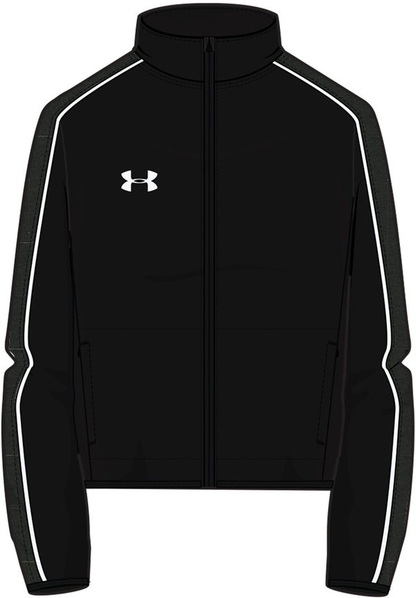 Am image of a Custom Under Armour Ladies Command Full Zip in Black!
