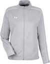Am image of a Custom Under Armour Ladies Command Full Zip in Grey!