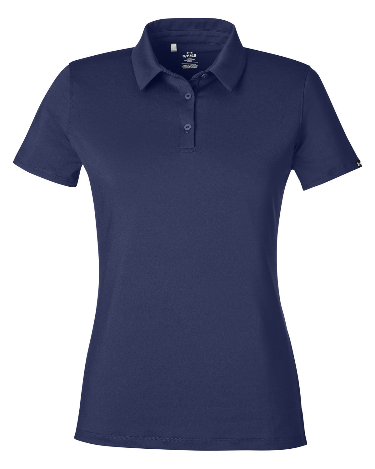 Under Armour Ladies Recycled Polo in Navy