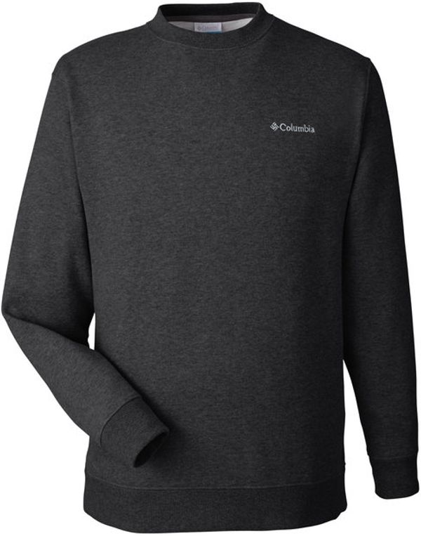 Am image of a Custom Columbia Men's Hart Mountain Sweater in Black!