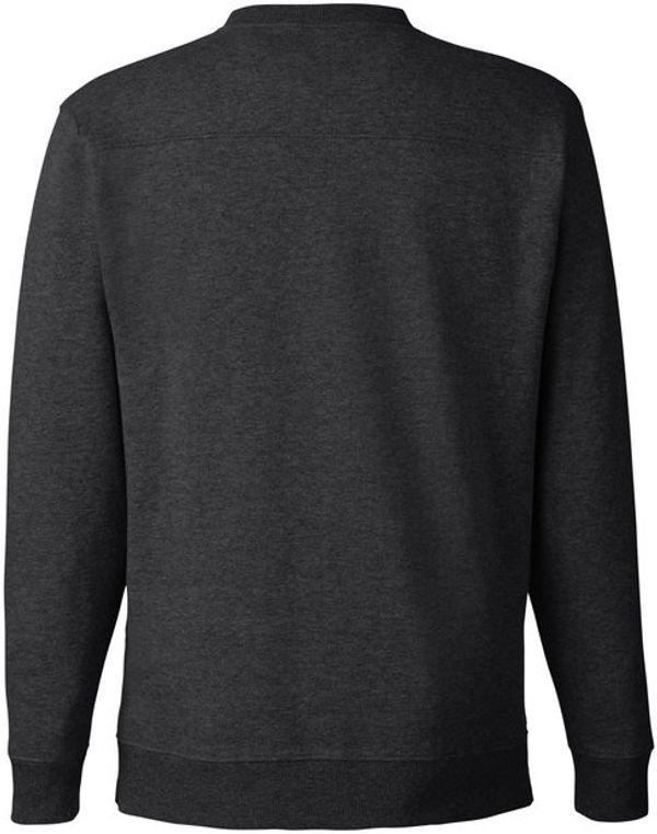 Am image of a Custom Columbia Men's Hart Mountain Sweater in Black!