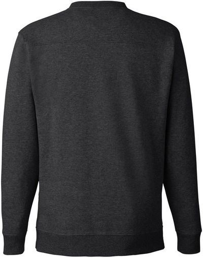 Am image of a Custom Columbia Men's Hart Mountain Sweater in Black!