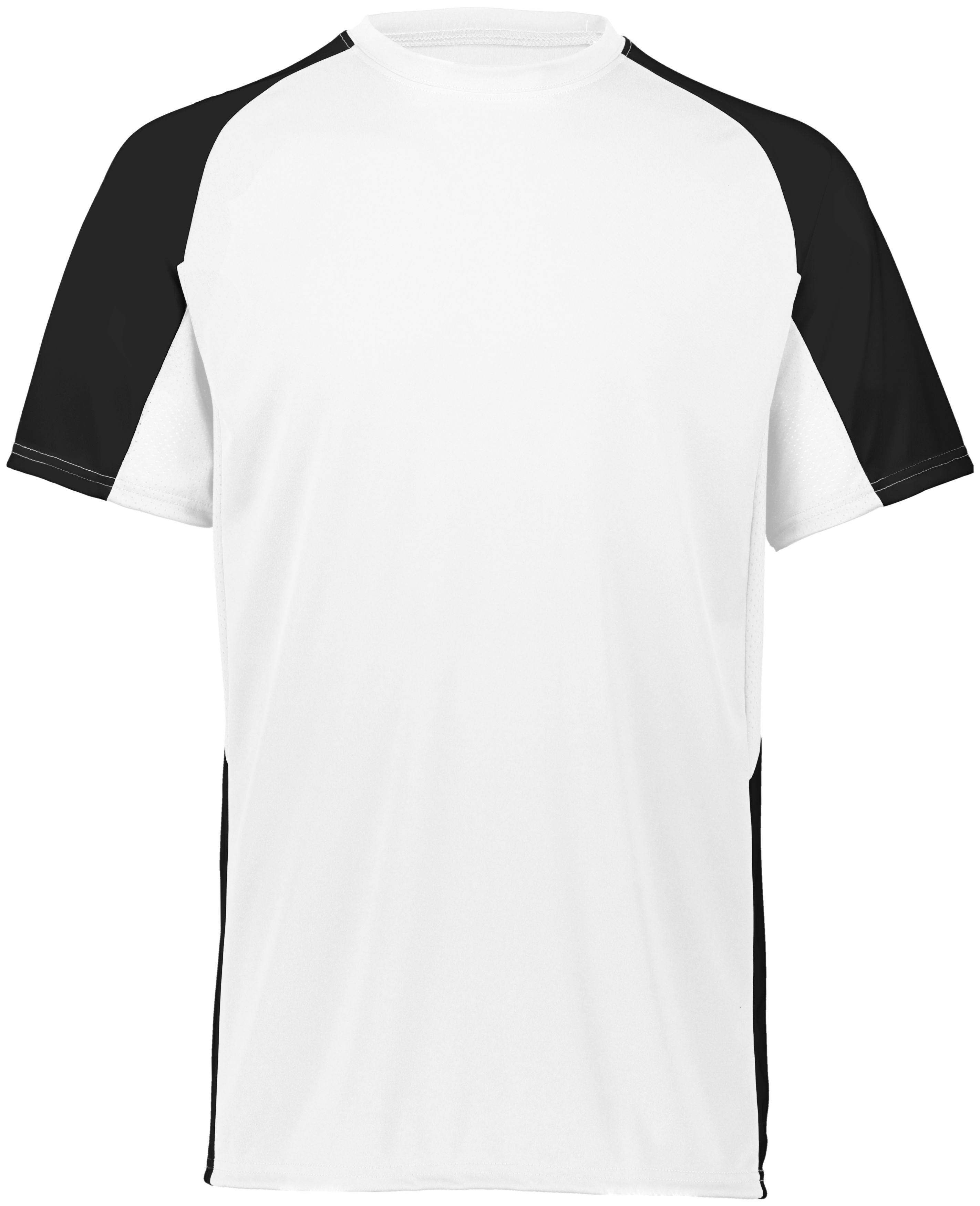 Augusta Youth Cutter Jersey in White/Black