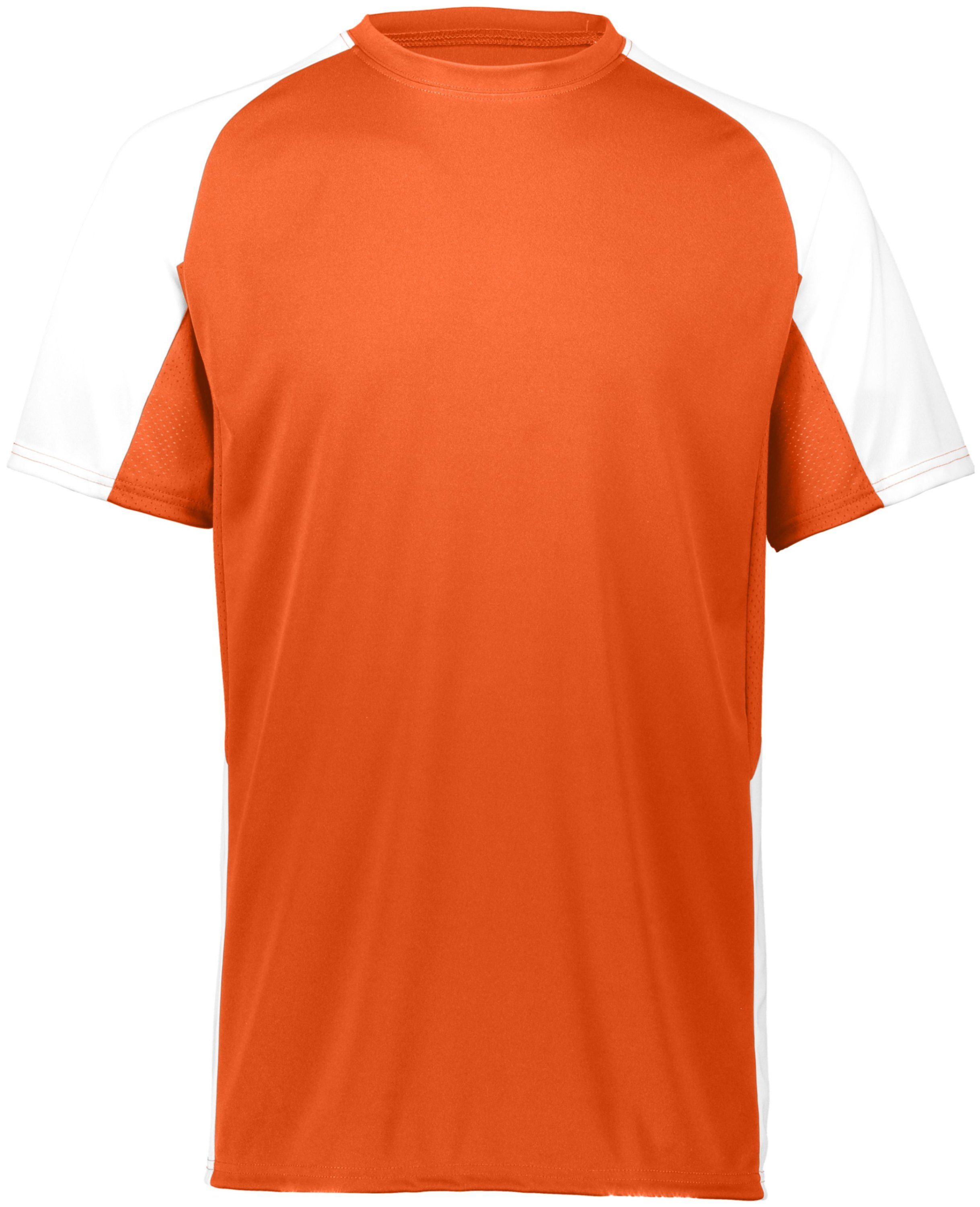 Augusta Youth Cutter Jersey in Orange/White