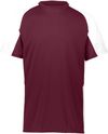 Am image of a Custom Augusta Youth Cutter Jersey in Maroon/White!