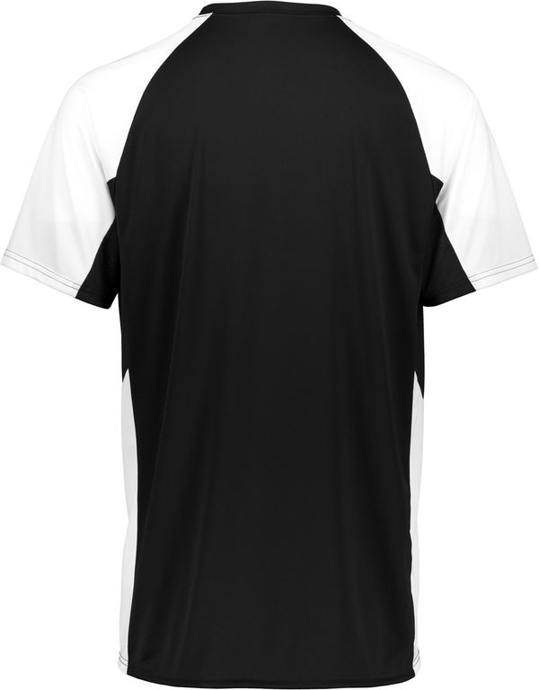 An image of a Custom Augusta Cutter Jersey in Black/White!