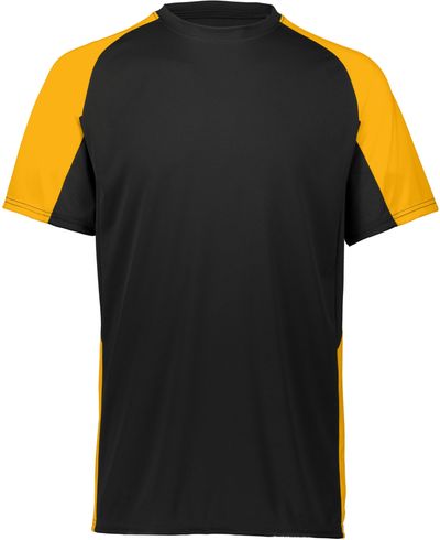 Am image of a Custom Augusta Cutter Jersey in Black/Gold!