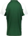 Am image of a Custom Augusta Youth Cutter Jersey in Dark Green/White!