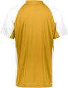 Am image of a Custom Augusta Cutter Jersey in Athletic Gold/White!