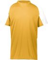Am image of a Custom Augusta Cutter Jersey in Athletic Gold/White!