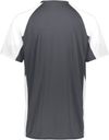 Am image of a Custom Augusta Youth Cutter Jersey in Graphite/White!