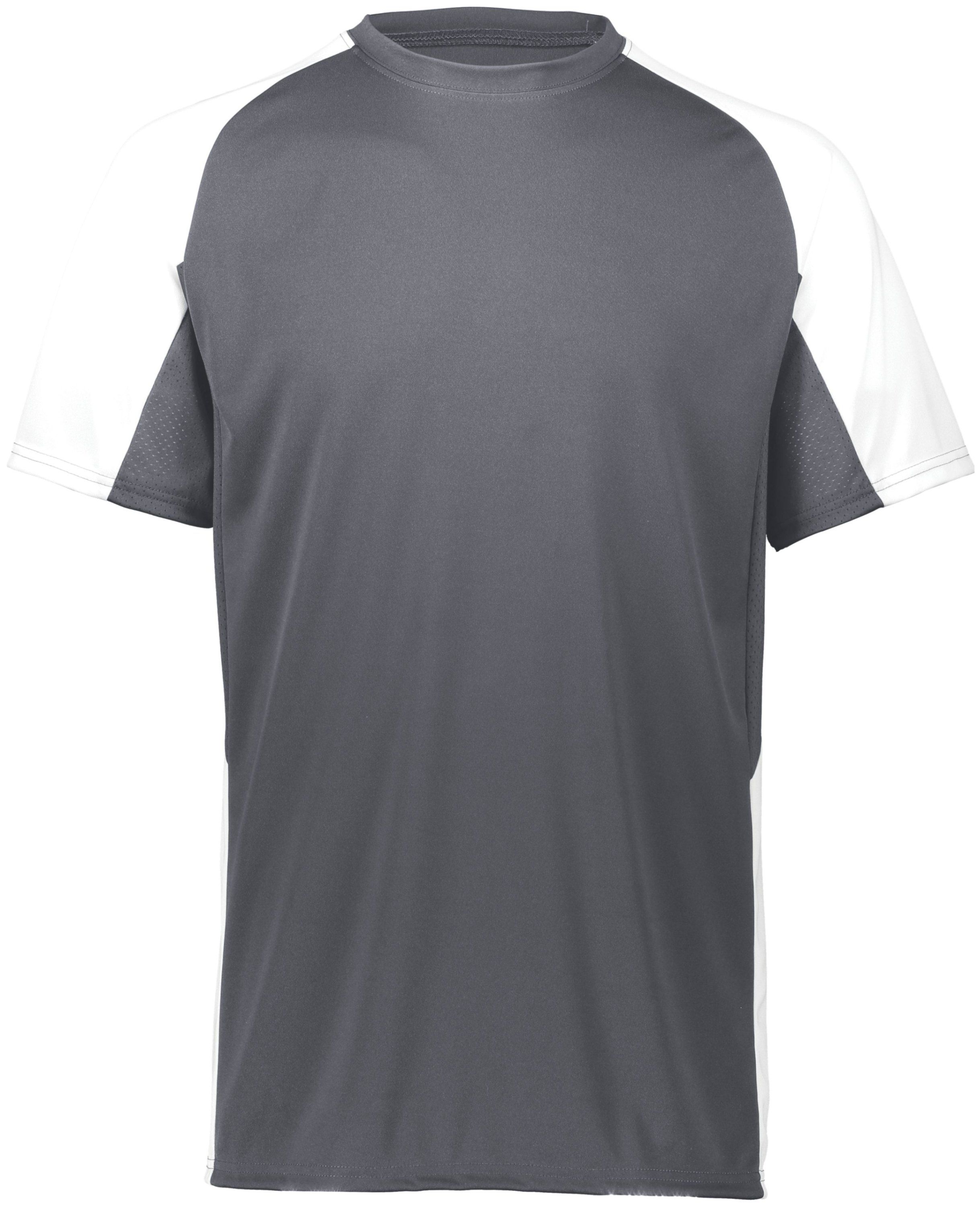Augusta Youth Cutter Jersey in Graphite/White