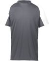 Am image of a Custom Augusta Youth Cutter Jersey in Graphite/White!