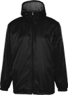 Am image of a Custom Champion Youth Stadium Jacket in Black!