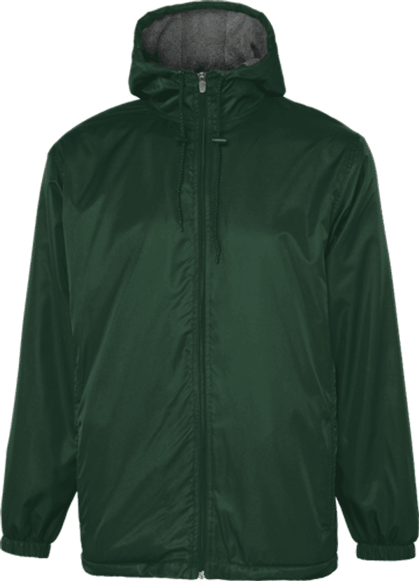 Am image of a Custom Champion Youth Stadium Jacket in Forest!