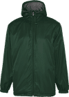 Am image of a Custom Champion Youth Stadium Jacket in Forest!