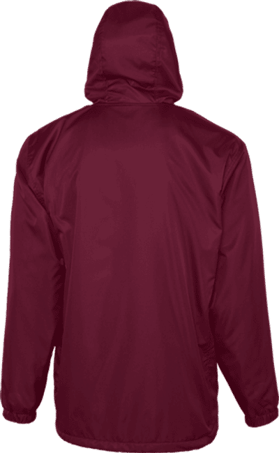 Am image of a Custom Champion Youth Stadium Jacket in Maroon!