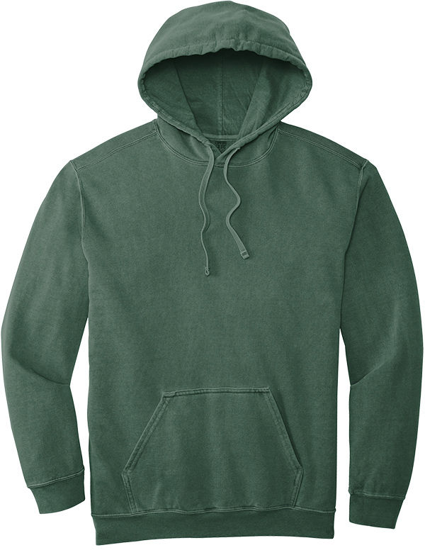 Comfort Colors Garment Dyed Hooded Sweatshirt in Blue Spruce