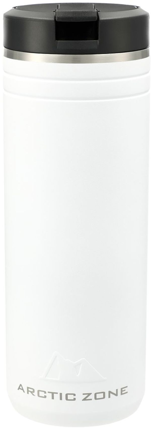 Am image of a Custom Arctic Zone® Titan Thermal HP® Straw Tumbler 24oz in White!