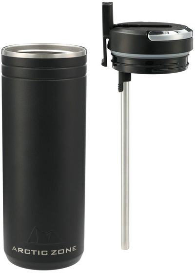 An image of a Custom Arctic Zone® Titan Thermal HP® Straw Tumbler 24oz!