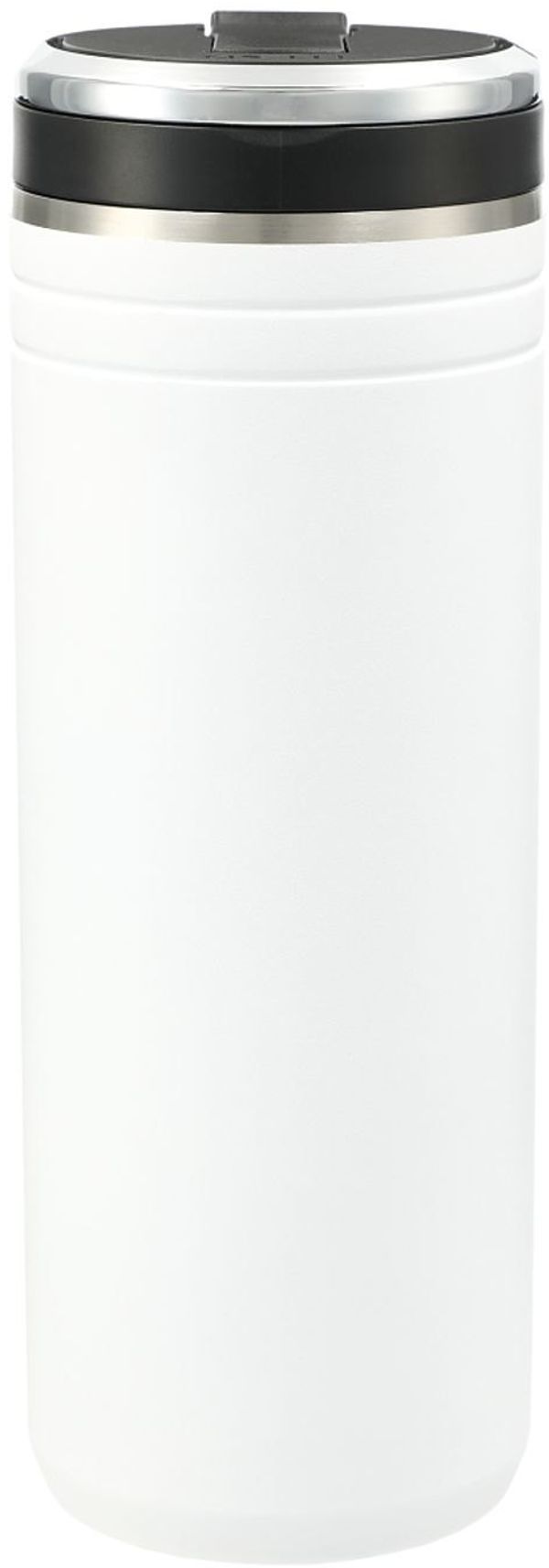 Am image of a Custom Arctic Zone® Titan Thermal HP® Straw Tumbler 24oz in White!