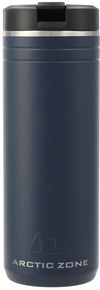 Am image of a Custom Arctic Zone® Titan Thermal HP® Straw Tumbler 24oz in Navy!
