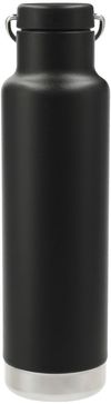 Am image of a Custom Klean Kanteen Eco Insulated Classic 20oz Loop Cap in Black!