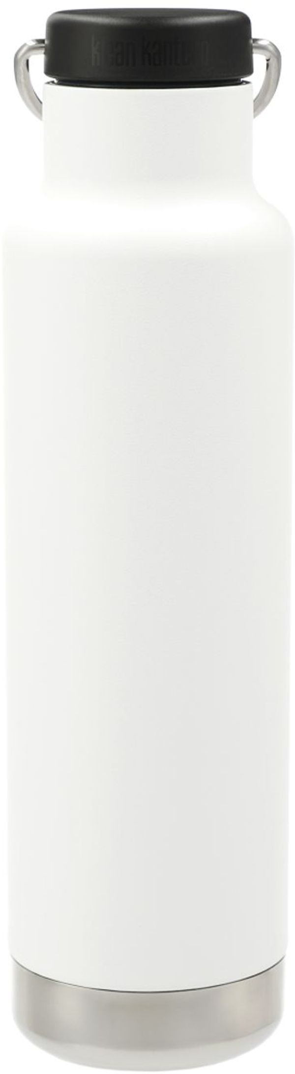 Am image of a Custom Klean Kanteen Eco Insulated Classic 20oz Loop Cap in White!