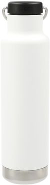 Am image of a Custom Klean Kanteen Eco Insulated Classic 20oz Loop Cap in White!