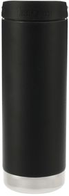 Am image of a Custom Klean Kanteen Eco TKWide 16oz Café Cap in Black!