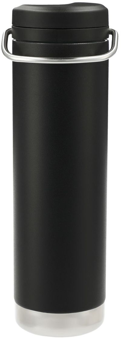 Am image of a Custom Klean Kanteen Eco TKWide 20oz Twist Cap in Black!