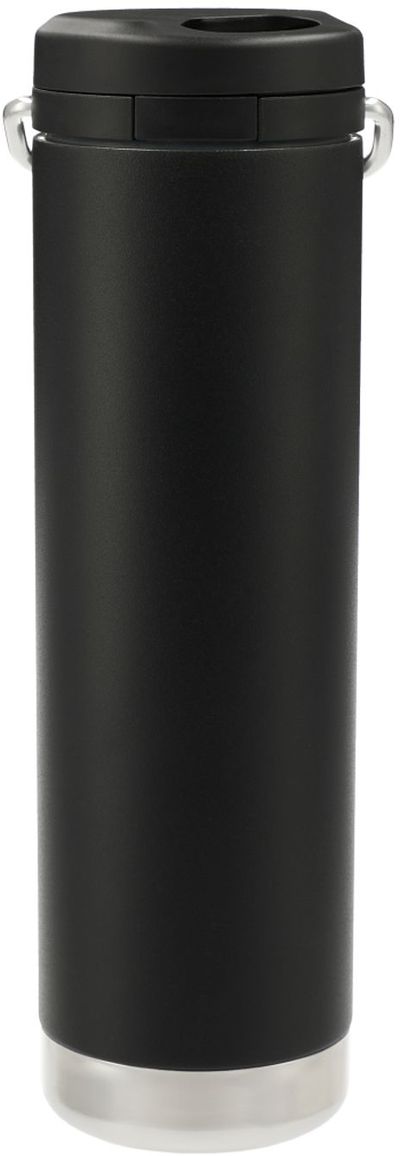 Am image of a Custom Klean Kanteen Eco TKWide 20oz Twist Cap in Black!