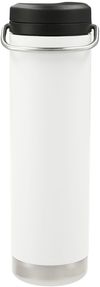 Am image of a Custom Klean Kanteen Eco TKWide 20oz Twist Cap in White!