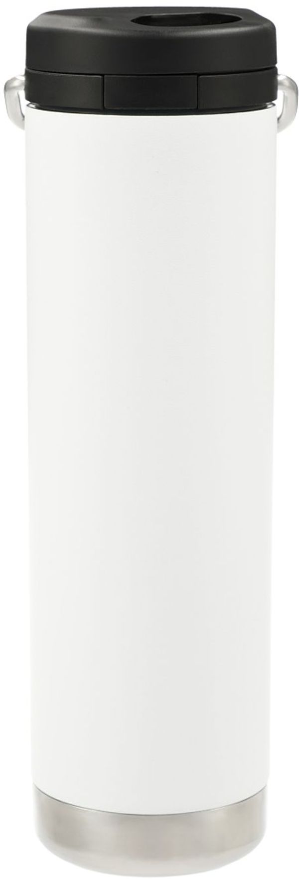 Am image of a Custom Klean Kanteen Eco TKWide 20oz Twist Cap in White!