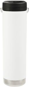 Am image of a Custom Klean Kanteen Eco TKWide 20oz Twist Cap in White!