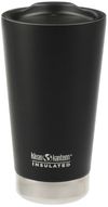 Am image of a Custom Klean Kanteen Eco Insulated Tumbler 16oz in Black!