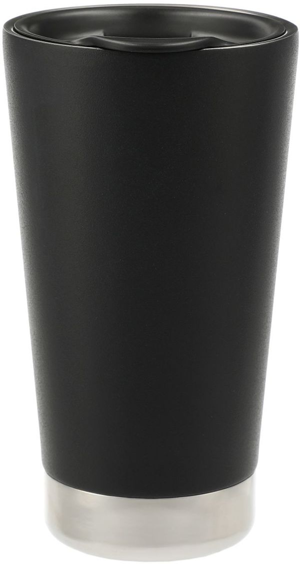 Am image of a Custom Klean Kanteen Eco Insulated Tumbler 16oz in Black!