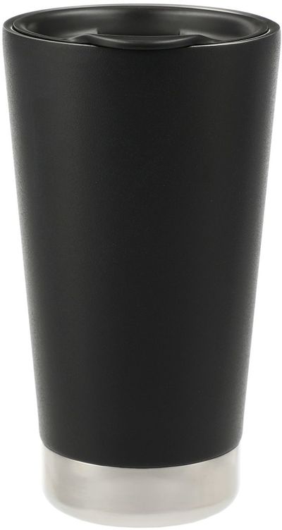 Am image of a Custom Klean Kanteen Eco Insulated Tumbler 16oz in Black!