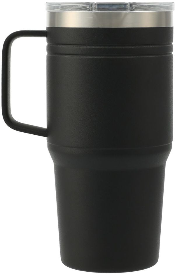 Am image of a Custom Arctic Zone® Titan Thermal HP® Mug 20oz with FSC GB in Black!