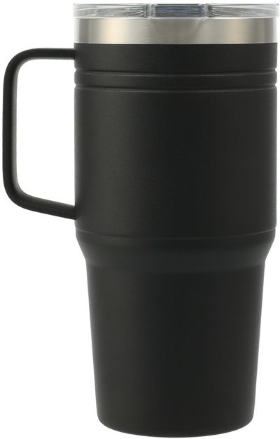 Am image of a Custom Arctic Zone® Titan Thermal HP® Mug 20oz with FSC GB in Black!