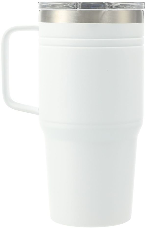 Am image of a Custom Arctic Zone® Titan Thermal HP® Mug 20oz with FSC GB in White!