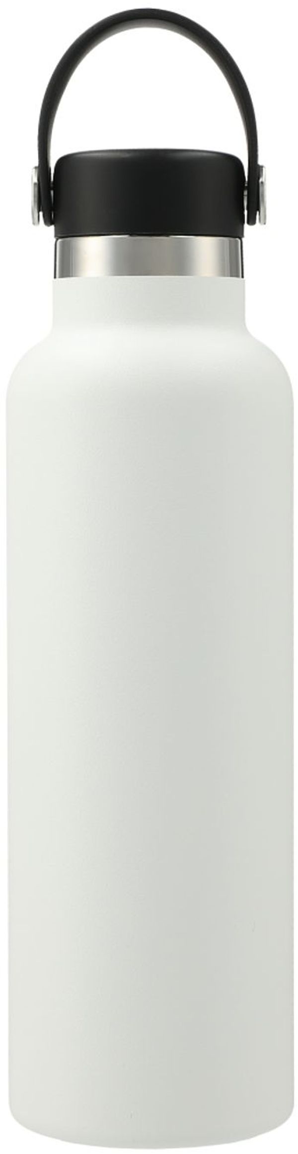 Am image of a Custom Hydro Flask® Standard Mouth With Flex Cap 21oz in White!
