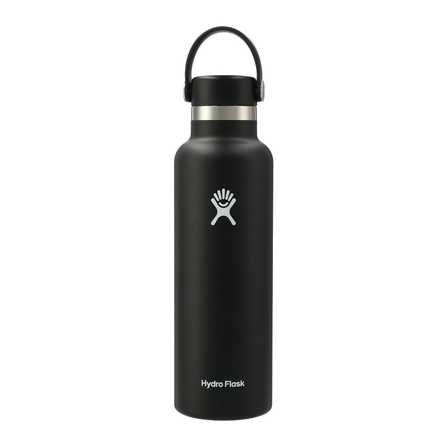 Hydro Flask® Standard Mouth With Flex Cap 21oz in Black