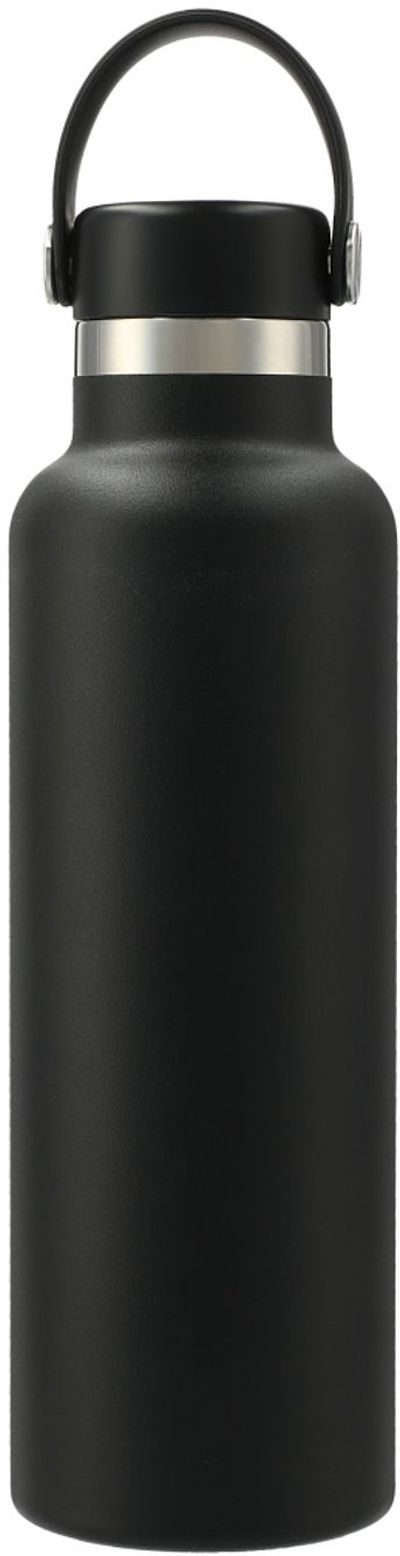 Am image of a Custom Hydro Flask® Standard Mouth With Flex Cap 21oz in Black!