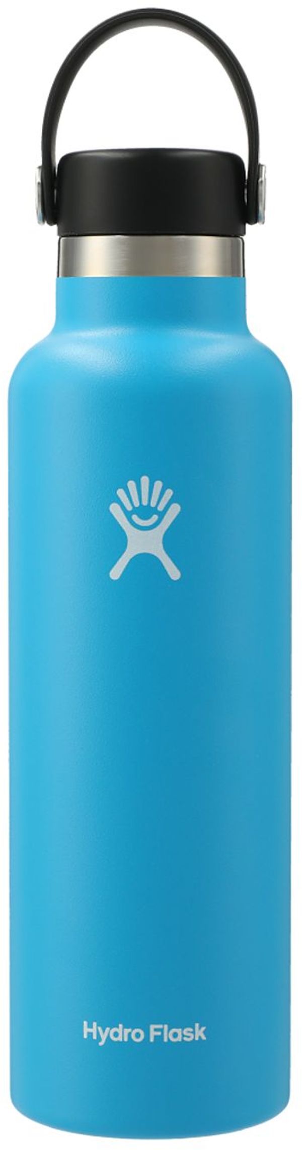 Am image of a Custom Hydro Flask® Standard Mouth With Flex Cap 21oz in Pacific Blue!